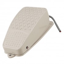 AC 220V 10A SPDT NO NC Nonslip Metal Momentary Power Foot Pedal Switch CNC