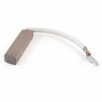 25/64" x 5/16" x 1 3/32" Replacement Electric Motor Carbon Brushes White Brown