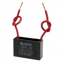 CBB61 1.5uF AC 500V Polypropylene Film Motor Run Capacitor
