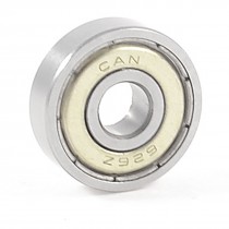 Metal 19mm x 6mm x 6mm Rollerblade Sealed Deep Groove Ball Bearing 626Z