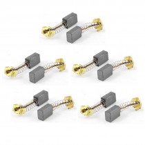 5 Pair 15/32" x 9/25" x 1/5" Motor Carbon Brushes for Electric Drill