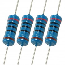 1W 200 Ohm 1% Axial Metal Film Resistors (Bag of 200)