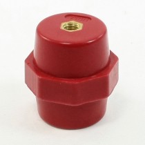 SM7100 10KV Withstand Voltage 6mm Bore 35mm High Busbar Insulator Support