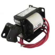 AC 380V 0 5kg Force 10mm Stroke Tractive Solenoid Electromagnet