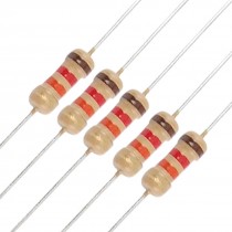 50 x Resistors 12K ohm 1/4W 250V 5% Carbon Film 12KR