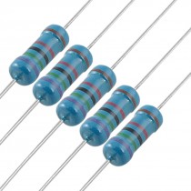 DIP Metal Film Resistor 75K Ohm 1W Watt 1% 200 Pcs