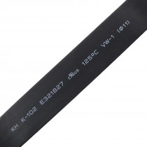 11mm Dia. Heat Shrinkable Tube Shrink Tubing Black 6M 19.7ft