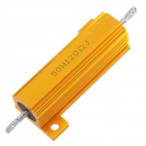 Chassis Mount 50W 5% 120 Ohm Aluminum Shell Case Power Resistor