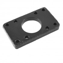 Air Cylinder 103mm x 62mm Flange Mounting Plate 40.5mm Bore Black