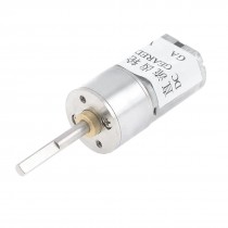 1000RPM 3mm Shaft Dia Cylinder Shape High Torque Gearbox Geared Motor 6VDC