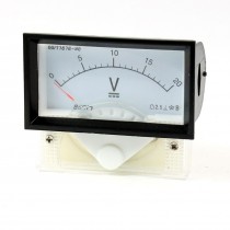 Class 2.5 DC 0-20V Voltage Panel Meter Gauge Voltmeter 85C17