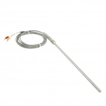 Temperature Sensor 5mm x 200mm K Type Earth Thermocouple Probe 2M