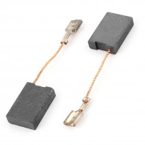 2pcs 23 x 16 x 6mm Rorary Power Tool Carbon Brushes for Generic Electric Motor