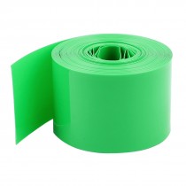 5M 16ft 29 5mm Green PVC Heat Shrinking Tubing Wrap Cover for 1 x 18650 Battery