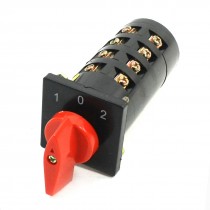 AC380V 10A 3 Positions 4POLE Universal Rotary Cam Switch HZ5B 10 D1050