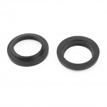 2pcs 28mmx20mmx4mm Rubber Air Seal Gaskets Black for F Type Air Cylinder