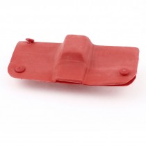 220V 1000V L Type 25x25x8mm Busbar Insulated Protection Cover Junction Box Wrap