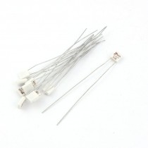 10 Pcs M33 130 Celsius Degree Motor Temperature Thermal Fuse 250V 2A