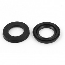 2pcs 32mmx18mmx7mm Rubber Air Seal Gaskets Black for E Type Air Cylinder