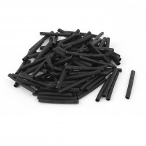 100pcs Wrap Wire 2mm Dia 2 1 Heat Shrink Shrinkable Tube Sleeving 30mm Length