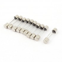 10 Pcs 250V 20A 20Amp Fast Blow Glass Fuses Tubes 6mm x 30mm