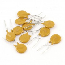 10 Pcs 72V 750mA Radial Resettable Fuse Through Hole PPTC PolySwitch