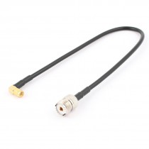 UHF Female to SMA Male Right Angle Adapter Connector RG58 Coaxial Cable 40cm