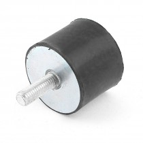 Air Compressor M8 Rubber Vibration Mount Isolator Damper 40mm x 30mm