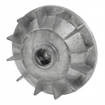 Sander Replacement 12 Vanes 68mm Dia Silver Tone Metal Motor Blade