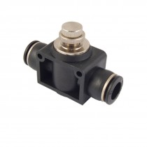 12mm Push in Air Tube Pneumatic Speed Controller Valve