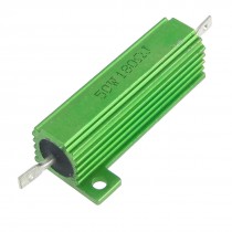 2 Pcs Green Aluminum Shell 50 Watt 5% 180 Ohm Resistance Resistors