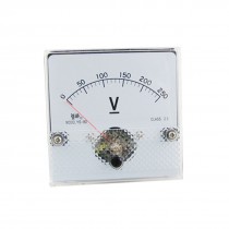 Class 2.5 Accuracy DC 250V Analog Panel Meter Voltmeter