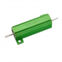 Chassis Mounted 50W 18K Ohm 5% Aluminum Case Wirewound Resistor Green Mhwnv