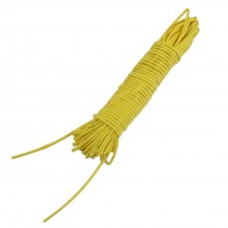 Ratio 2:1 0.8mm Dia Yellow Polyolefin Heat Shrinkable Tube 8M 26.2Ft