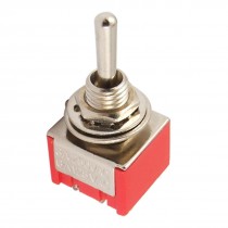 On/Off/On 3 Position Prong Terminal DPDT Toggle Switch