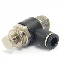 8mm to 16.5mm Pneumatic Speed Controller One Touch Tube Connector