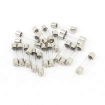 20pcs 6x30mm Quick Blow Low Breaking Capacity Glass Tube Fuse 6 3A 250V