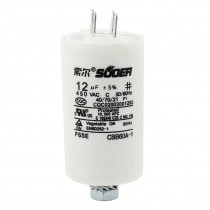 CBB60 AC 450V 12uF 5 Polypropylene Motor Running Capacitor for Washing Machine