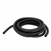 7mmx10mm Plastic Flexible Bellow Conduit Corrugated Tube Hose Pipe 3.2M Length