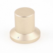 Gold Tone CNC Solid Aluminum HiFi Speaker Radio Volume Control Knobs 25x16x22mm