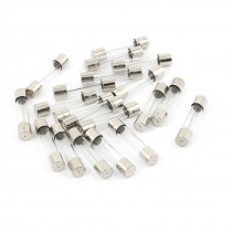 12pcs Quick Blow Fast Acting Cartridge Glass Tube Fuse 6x30mm 13Amp 250V