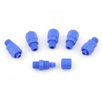 6pcs 1 4BSP Pipe Connector Pneumatic Air Quick Coupler Joint for 12mm OD Hose