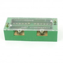 660V 30A 2 In 12 Out Power Neutral Distribution Block Terminal Junction Box