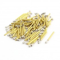100Pcs P75-H3 Dia 1.02mm Length 16.54mm 100g Spring Test Probe Pin