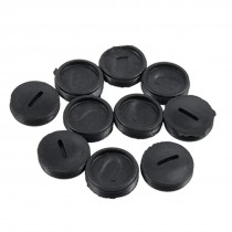10 Pcs 20mm Diameter Carbon Brush Plastic Screw Cap