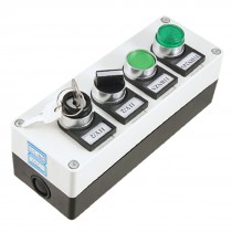 DC 24V Lamp Voltage NC NO Contact Push Button Station