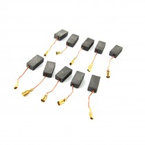 10 Pcs 5/8" x 5/16" x 3/16" Motor Carbon Brushes for Electric Grinder