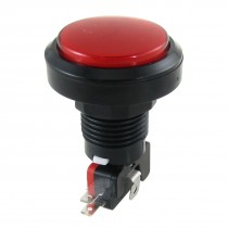 12V DC Light Illuminated Red Sign Momentary Push Button Switch 1 NO N/O 1 NC N/C