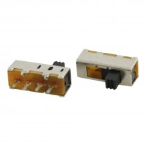5 Pcs x PCB 4 Pin ON/ON/ON 3 Position SP3T 1P3T Mini Slide Switch 0.5A 50V DC