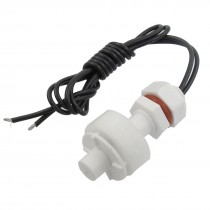 White Liquid Water Level Sensor Vertical Float Floating Switch